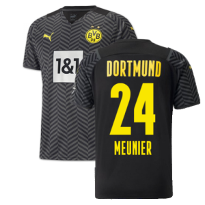 2021-2022 Borussia Dortmund Away Shirt (MEUNIER 24)