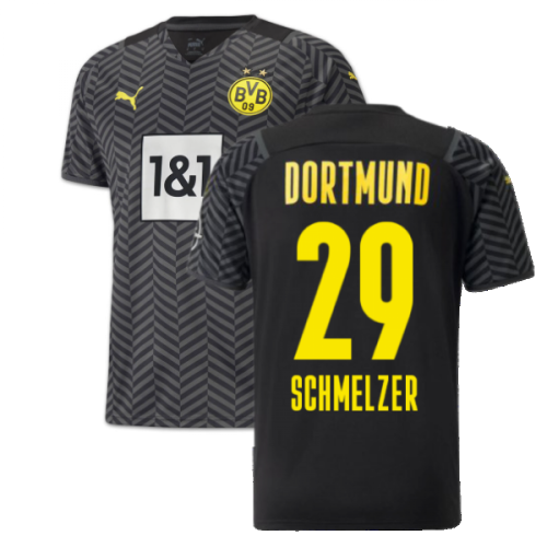 2021-2022 Borussia Dortmund Away Shirt (SCHMELZER 29)