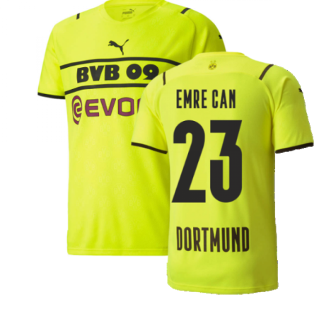 2021-2022 Borussia Dortmund CUP Shirt (Kids) (EMRE CAN 23)