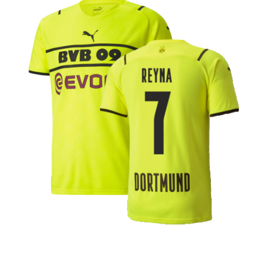 2021-2022 Borussia Dortmund CUP Shirt (Kids) (REYNA 7)