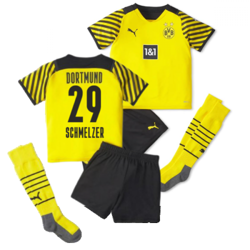 2021-2022 Borussia Dortmund Home Mini Kit (SCHMELZER 29)