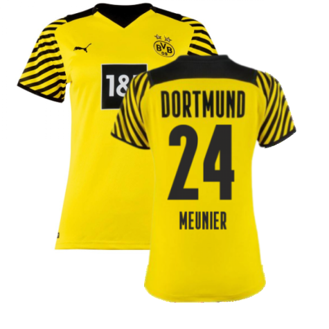 2021-2022 Borussia Dortmund Home Shirt (Ladies) (MEUNIER 24)