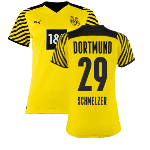 2021-2022 Borussia Dortmund Home Shirt (Ladies) (SCHMELZER 29)