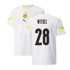 2021-2022 Borussia Dortmund Pre Match Shirt (Kids) (WITSEL 28)