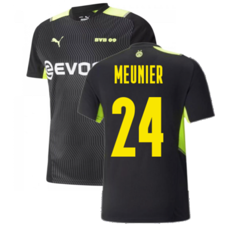 2021-2022 Borussia Dortmund Training Jersey (Black) (MEUNIER 24)