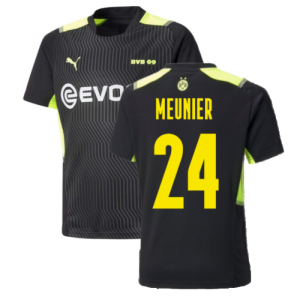 2021-2022 Borussia Dortmund Training Jersey (Black) (MEUNIER 24)