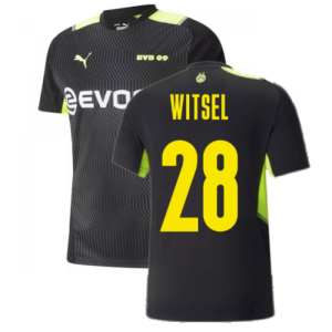 2021-2022 Borussia Dortmund Training Jersey (Black) (WITSEL 28)