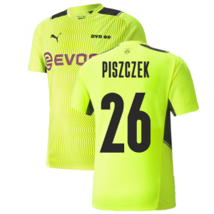 2021-2022 Borussia Dortmund Training Jersey (Yellow) (PISZCZEK 26)