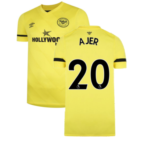 2021-2022 Brentford Away Shirt (AJER 20)