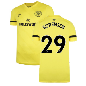 2021-2022 Brentford Away Shirt (SORENSEN 29)