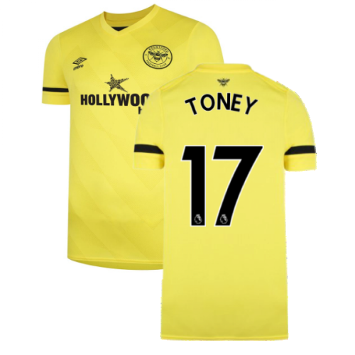 2021-2022 Brentford Away Shirt (TONEY 17)