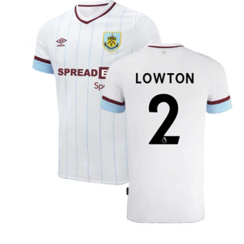 2021-2022 Burnley Away Shirt (LOWTON 2)