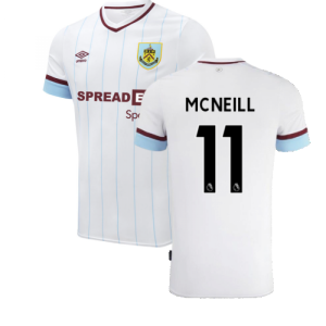 2021-2022 Burnley Away Shirt (McNEILL 11)