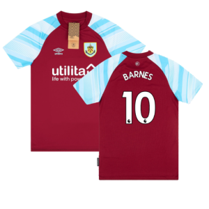 2021-2022 Burnley Home Shirt (Kids) (BARNES 10) 2021-2022 Burnley Home Shirt (Kids) (BARNES 10)