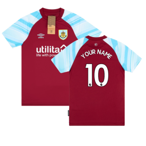 2021-2022 Burnley Home Shirt (Kids) (Your Name)