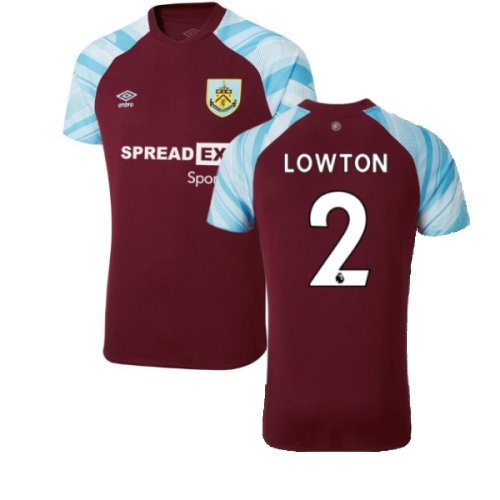 2021-2022 Burnley Home Shirt (LOWTON 2)