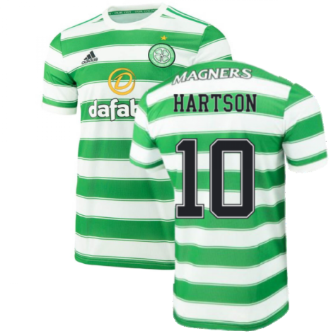 2021-2022 Celtic Home Shirt (HARTSON 10)