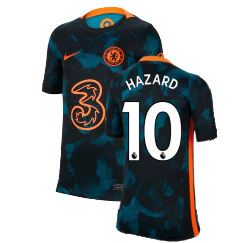 2021-2022 Chelsea 3rd Shirt (Kids) (HAZARD 10)