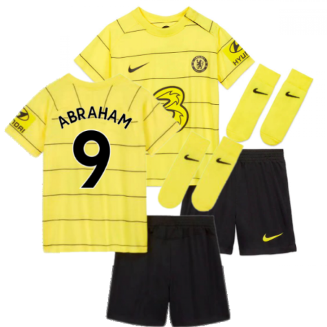 2021-2022 Chelsea Away Baby Kit (ABRAHAM 9)