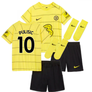 2021-2022 Chelsea Away Baby Kit (PULISIC 10)