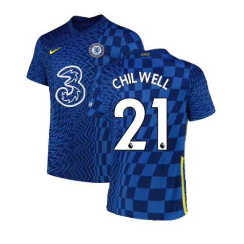 2021-2022 Chelsea Home Shirt (CHILWELL 21)