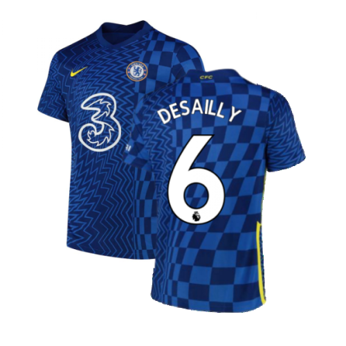 2021-2022 Chelsea Home Shirt (DESAILLY 6)