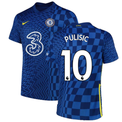 2021-2022 Chelsea Home Shirt (Kids) (PULISIC 10)