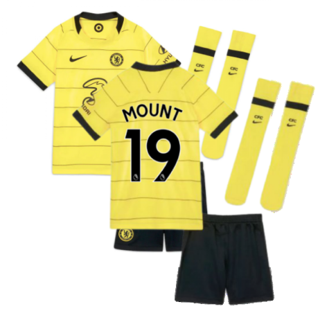 2021-2022 Chelsea Little Boys Away Mini Kit (MOUNT 19)