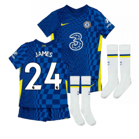 2021-2022 Chelsea Little Boys Home Mini Kit (JAMES 24)