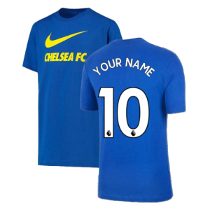 2021-2022 Chelsea Swoosh Club Tee (Blue)