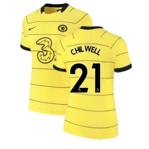 2021-2022 Chelsea Womens Away Shirt (CHILWELL 21) 2021-2022 Chelsea Womens Away Shirt (CHILWELL 21)