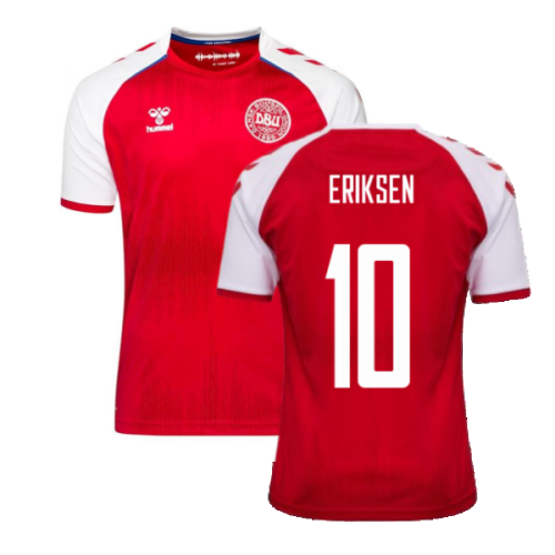 2021-2022 Denmark Home Shirt (Eriksen 10)