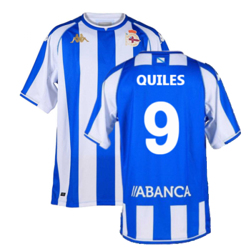 2021-2022 Deportivo La Coruna Home Shirt (Quiles 9)