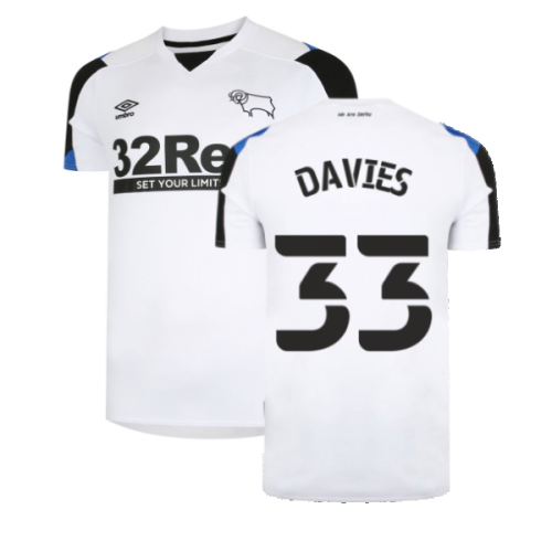 2021-2022 Derby County Home Shirt (DAVIES 33)