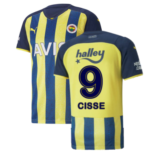 2021-2022 Fenerbahce Home Shirt (Cisse 9)