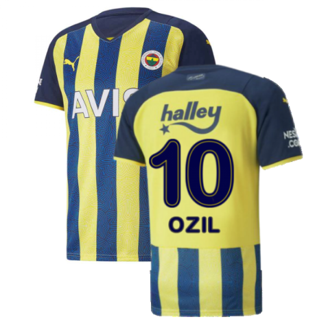 2021-2022 Fenerbahce Home Shirt (Ozil 10)