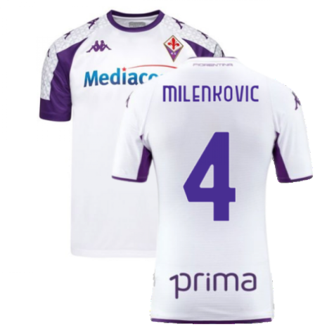 2021-2022 Fiorentina Away Shirt (MILENKOVIC 4)