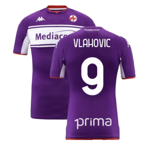 2021-2022 Fiorentina Home Shirt (Kids) (VLAHOVIC 9)