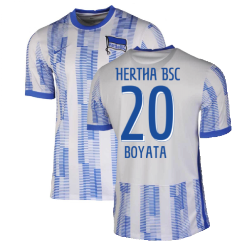 2021-2022 Hertha Berlin Home Shirt (BOYATA 20)