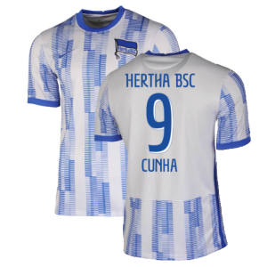 2021-2022 Hertha Berlin Home Shirt (CUNHA 9)