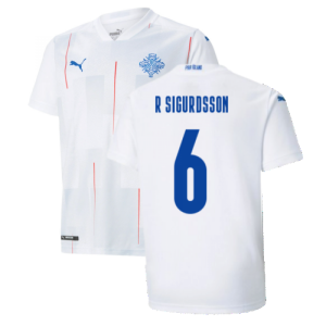 2021-2022 Iceland Away Shirt (R SIGURDSSON 6)