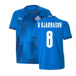 2021-2022 Iceland Home Shirt (B Bjarnason 8) 2021-2022 Iceland Home Shirt (B Bjarnason 8)