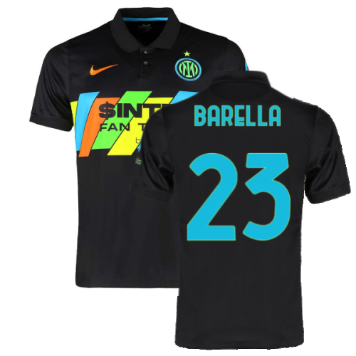 2021-2022 Inter Milan 3rd Shirt (Kids) (BARELLA 23)