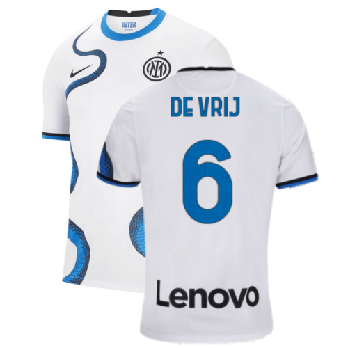 2021-2022 Inter Milan Away Shirt (DE VRIJ 6)