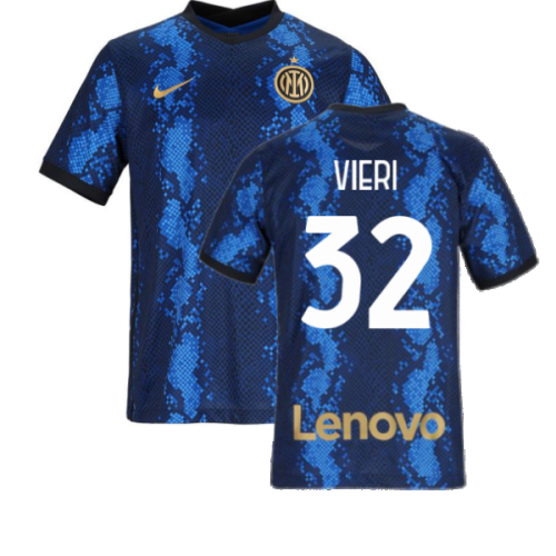 2021-2022 Inter Milan Home Shirt (Kids) (VIERI 32)