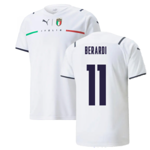 2021-2022 Italy Away Shirt (BERARDI 11)