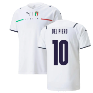 2021-2022 Italy Away Shirt (DEL PIERO 10)