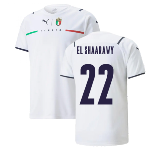 2021-2022 Italy Away Shirt (EL SHAARAWY 22)