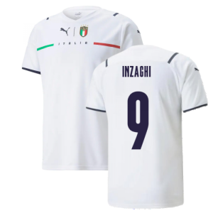 2021-2022 Italy Away Shirt (INZAGHI 9) 2021-2022 Italy Away Shirt (INZAGHI 9)