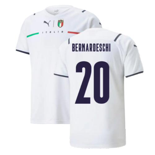 2021-2022 Italy Away Shirt (Kids) (BERNARDESCHI 20)